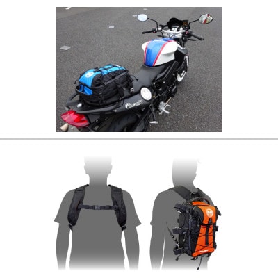 モトレック【SEATBAG-16L 】レッド　MR-SB-16-RD
