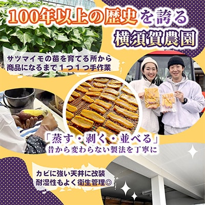 ほしいも品評会受賞 横須賀農園 干し芋(平干し) 紅はるか 1kg
