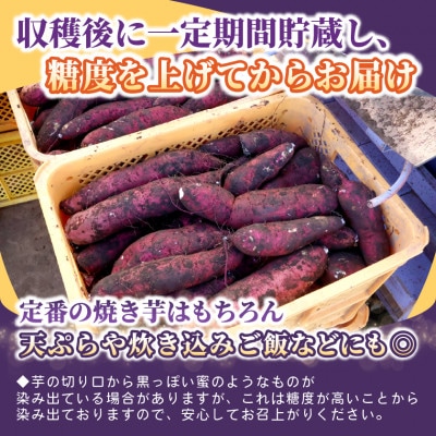 【訳あり】茨城県産 熟成さつまいも(生芋) 紅はるか 2Sサイズ 土付き3kg　家庭用 アレンジ◎