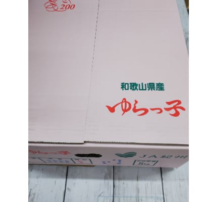 和歌山県由良町産　ゆらっ子(ゆら早生みかん)5Kg(和歌山県由良町)