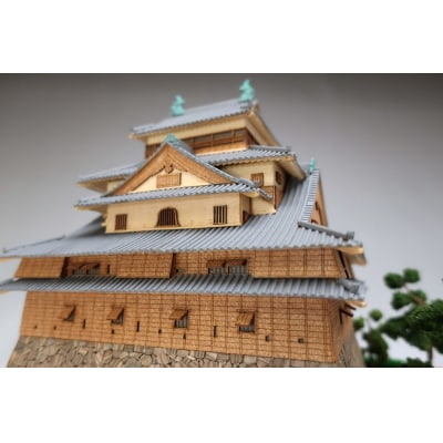Woody JOE製 木製建築模型 1/150 松江城 | 島根県松江市 Woody JOE製 木製建築模型 1/150 松江城 | 島根県松江市