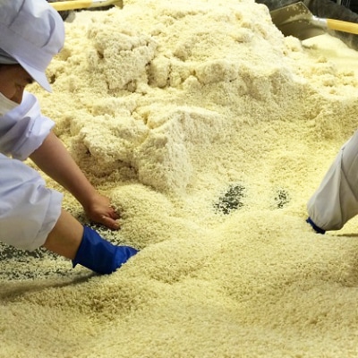 桜中味噌店　蔵出し味噌の赤樽詰め 4kg