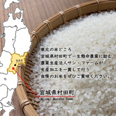 令和6年宮城県産 つや姫 精米10kg(5kg×2袋)【村田町産】