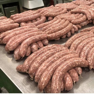 【ボリュームたっぷり約1Kg】フランス仕込み 手作り冷凍ソーセージ オニオンリソレ【3本×2パック】