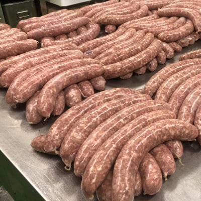 【たっぷり約1Kg】フランス仕込み 手作り冷凍ソーセージ メルゲーズ(ピリ辛) 3本×2パック