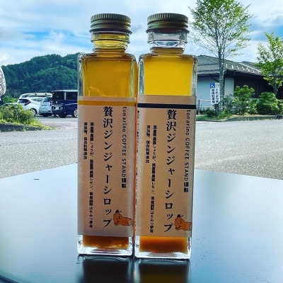 長野県売木村　贅沢ジンジャーシロップ　150ml×2本