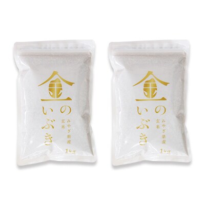 金のいぶき だて正夢 2品目 箱入り オリジナルセット (合計4kg)