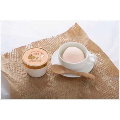 【乳製品不使用】土里夢おすすめシャーベット3種類×2個(合計6個)セット(いちご、もも、メロン)