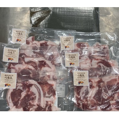 【毎月定期便】みちのくの心意気 豚ウデモモ切り落し(200g×6p入)　※使いやすい小分パック全2回