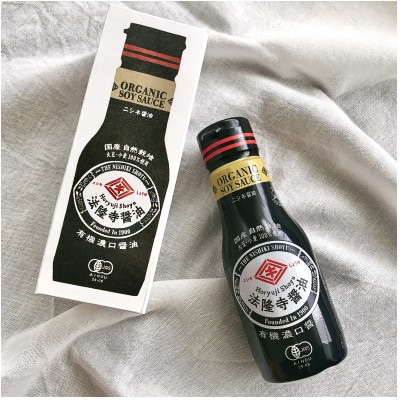 数量限定!飲めるお醤油。本醸造JAS特級濃口 法隆寺醤油200ml×3本セット　〖ギフトBOX入り〗