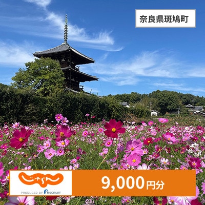 【じゃらんふるさと納税クーポン】 奈良県斑鳩町でつかえる9,000円 クーポン