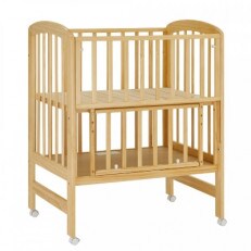 ハイポジションミニベッド アーチ(ナチュラル)【カトージ】