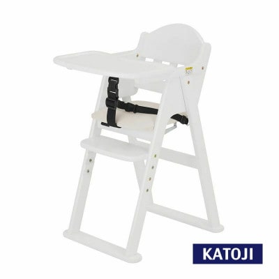 カトージ 木製ハイチェアCENA lx(ホワイト)