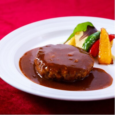 La vitaの飛騨牛ハンバーグ8個(冷凍)