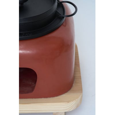 おうちかまど　弁柄3合炊き