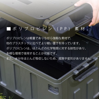 【EVOKE/イヴォーグ公式】 TANKER タンカー キャンプ 収納ボックス チェア型/typeB