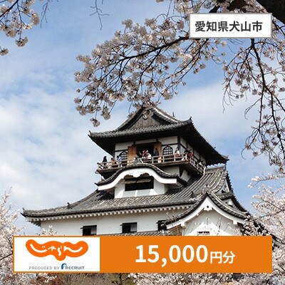【じゃらんふるさと納税クーポン】 愛知県犬山市でつかえる15,000円 クーポン
