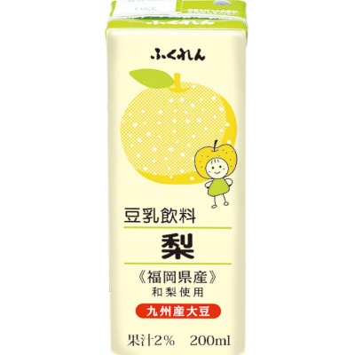 豆乳飲料　梨　200ml×24本入り
