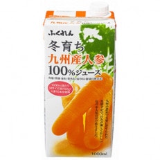 冬育ち九州産人参100%ジュース 1000ml×6本入り