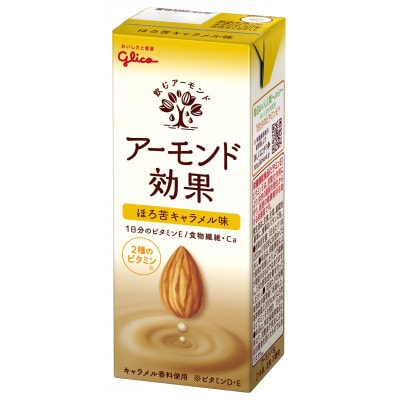 アーモンド効果 ほろ苦キャラメル味　200ml×24本
