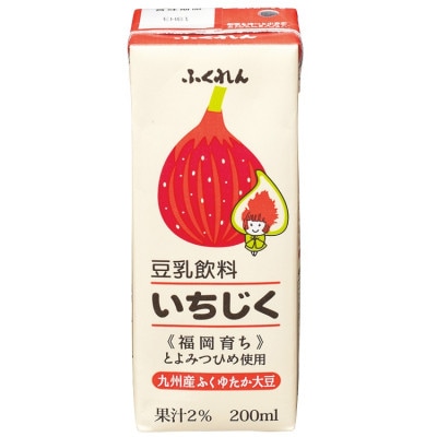 豆乳飲料(いちじく)200ml×24本入り 2ケース
