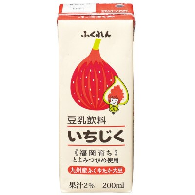 【毎月定期便】豆乳飲料(いちじく)200ml×24本入り 2ケース 全6回