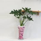 カラーサンド　観葉植物の寄せ植え(大サイズ)(ピンク・赤系)