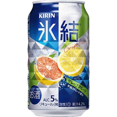 キリン福岡工場産 氷結グレープフルーツ350ml缶×24本 2ケース
