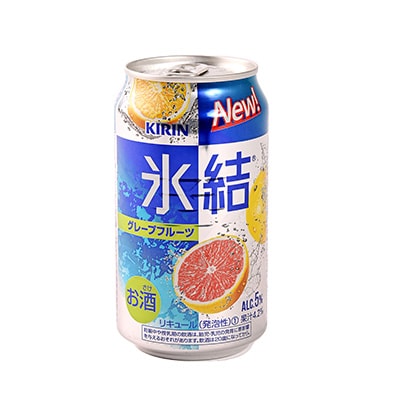 キリン福岡工場産　氷結グレープフルーツ350ml缶×24本　2ケース