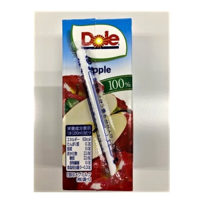 Dole アップル100%ジュース　200ml×18本