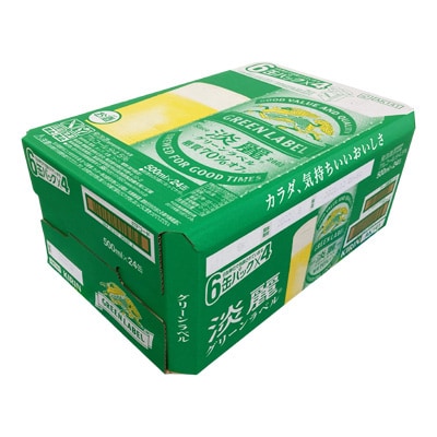 【毎月定期便】キリン淡麗グリーンラベル500ml缶×24本 全3回