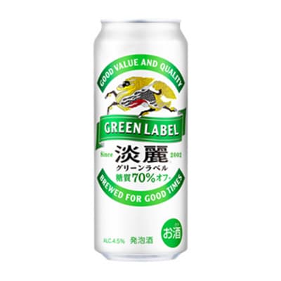 【毎月定期便】キリン淡麗グリーンラベル500ml缶×24本 全12回