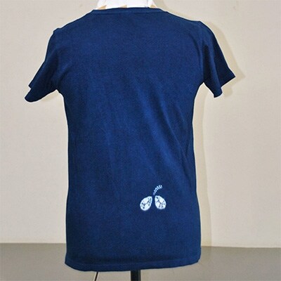 【甘木絞り】「女性用TシャツA」《1点もの》