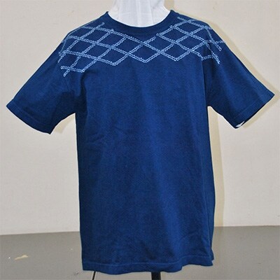 【甘木絞り】「女性用TシャツE」《1点もの》