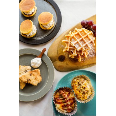 【栽培期間中農薬・化学肥料不使用/グルテンフリー/アルミフリー】米粉パンケーキミックス3個セット