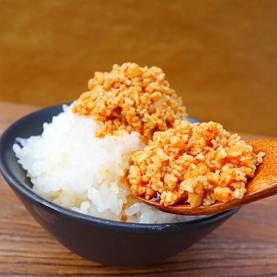 【ガリチキン】チキンのガーリックオイル漬け_明太子味　300g×4本セット