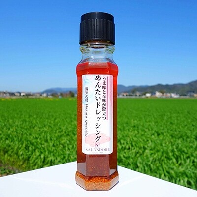 【うま味と辛味が際立つめんたいドレッシング】　200ml×24本セット