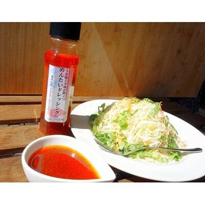 【うま味と辛味が際立つめんたいドレッシング】　200ml×24本セット