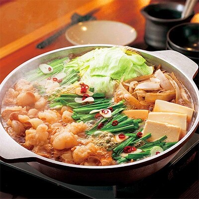 福岡県産品 やまや博多もつ鍋 あごだし醤油味 1~2人前