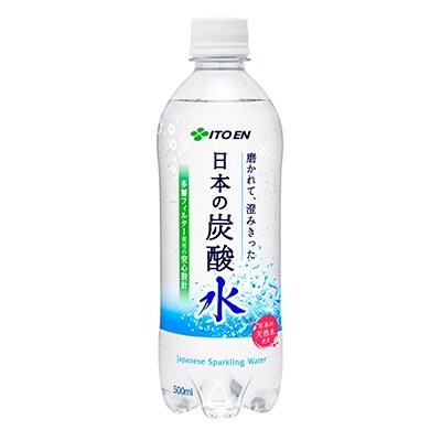 磨かれて、澄みきった日本の炭酸水　500ml×24本