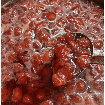 朝倉市産のフルーツを使った　いちご系ジャム2本とおまかせ季節のジャム1本