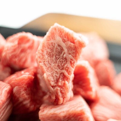 博多和牛 一口ステーキ 500g(朝倉市)