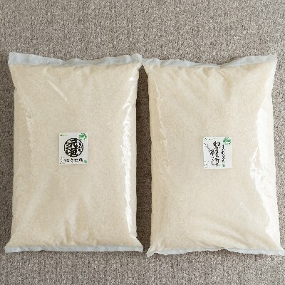 『福岡の米』夢つくし2.5kg&元気つくし2.5kg(朝倉市)