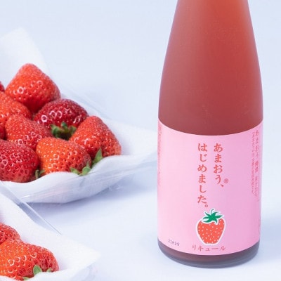 【春】あまおうはじめました。(あまおう2パック&あまおう梅酒)(朝倉市)