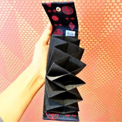 【カードケース小とキーホルダー】ポルカ(ジャバラ)