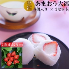 至福　あまおう大福　16個(朝倉市)