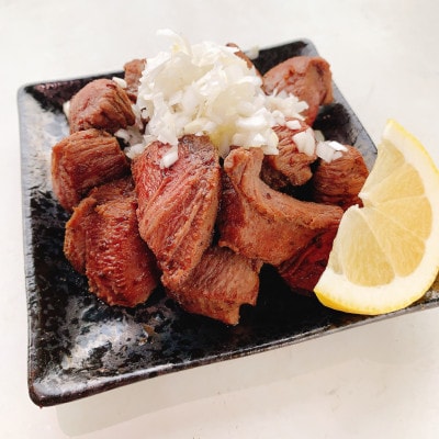 【訳あり】牛タンサイコロステーキ　計2.4kg(400g×6パック)