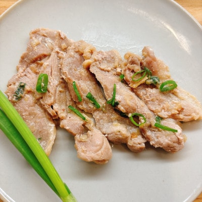 合鴨もも焼肉【ネギ塩】計約1kg(約500g×2P)