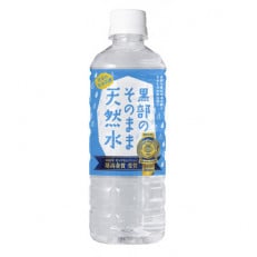 黒部のそのまま天然水500ml&times;24本