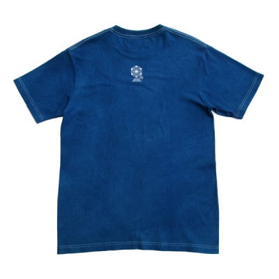 黒部の名水染め  藍染めタイダイTシャツ3  ASCENSION XSサイズ